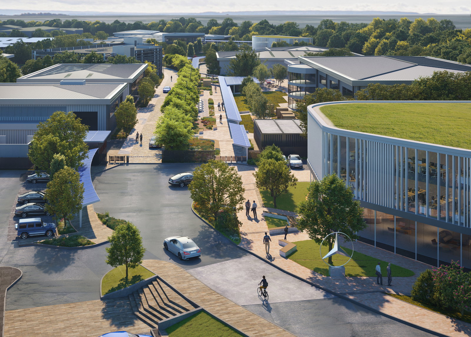 Mercedes reveal plans for £70m Silicon Valley-style F1 factory upgrade